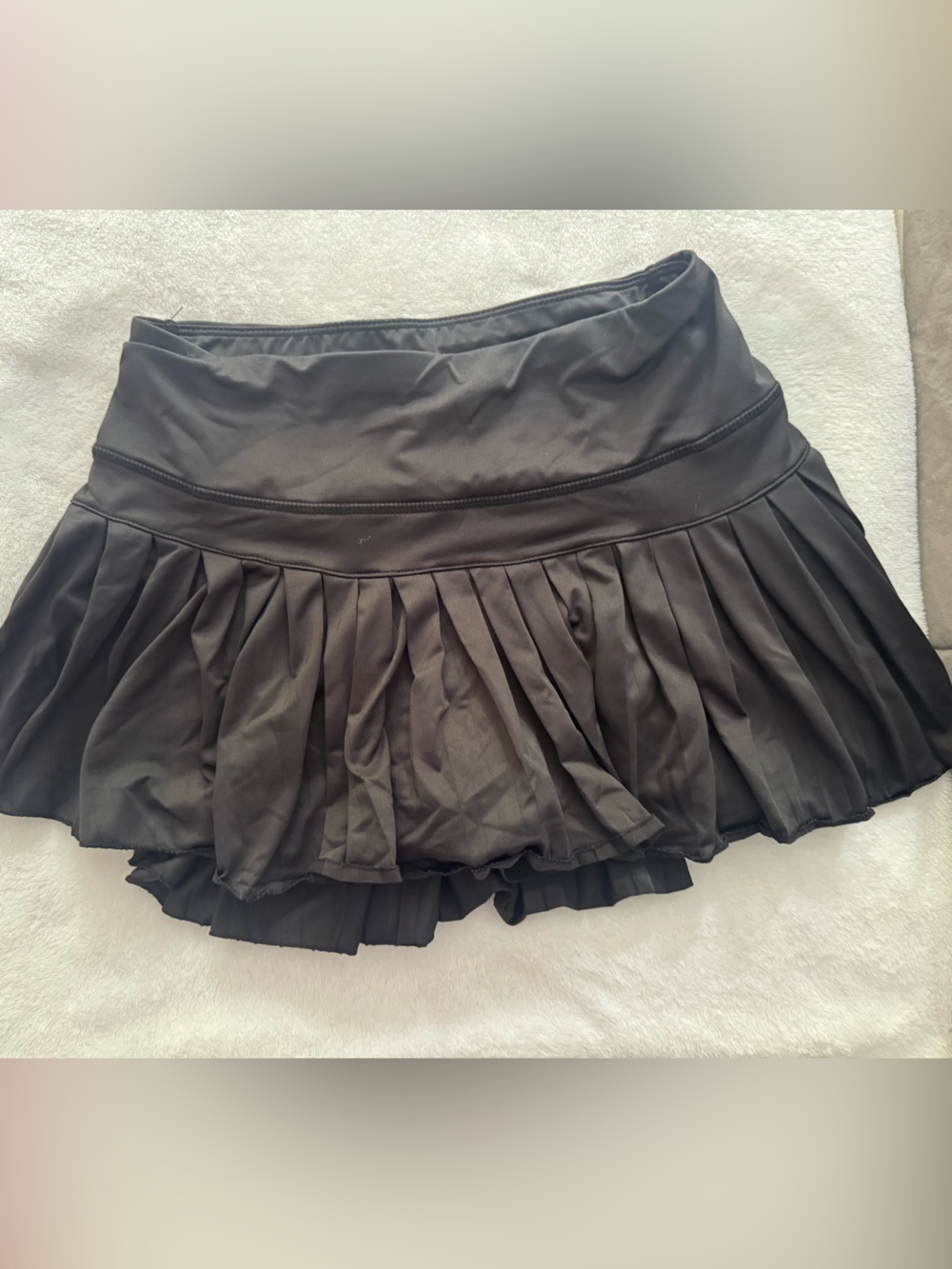 Gold Hinge Black Skort